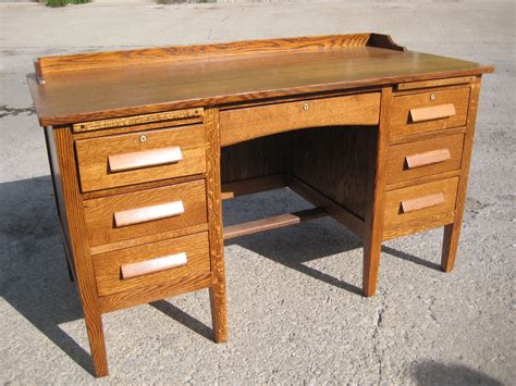 Restored 1940's school teachers desk | Teacher desk, Desk makeover diy, Desk