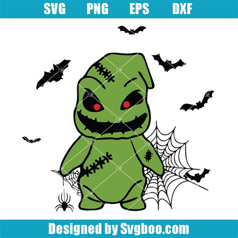 Baby Oogie Boogie Halloween Svg, Cute Oogie Boogie Svg