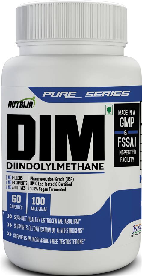 Buy DIM Supplement (Diindolylmethane) in India | NutriJa™ Supplement Store