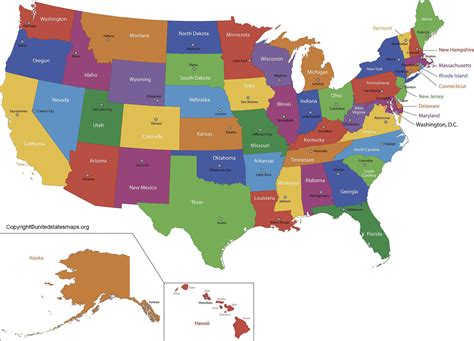 US State Map | United States State Map [USA]