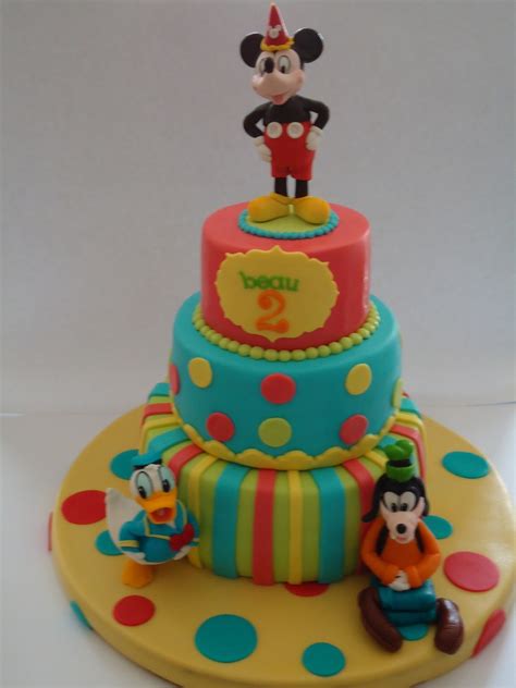 Mickey And Friends Cake - CakeCentral.com