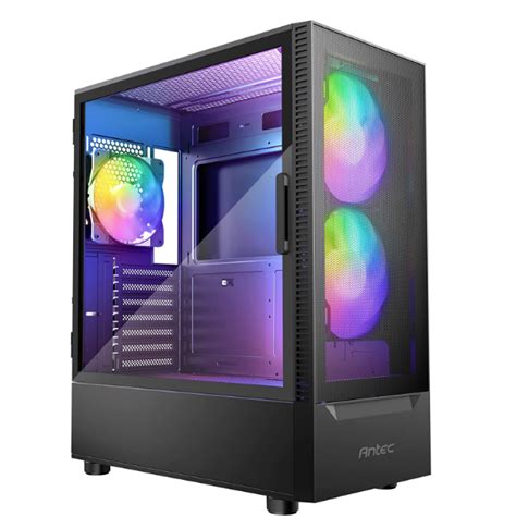 Antec NX410 ATX Mid-Tower Case, Tempered Glass Side Panel, Full Side V – Ichiban Tekno