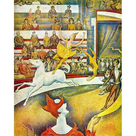 The Circus-Seurat - CANVAS OR FINE PRINT WALL ART - Walmart.com ...