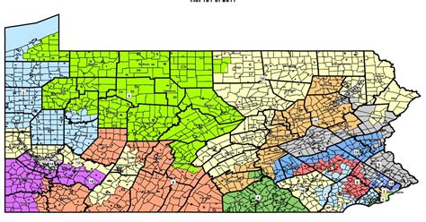 Democrats see partisanship in GOP Pennsylvania district map