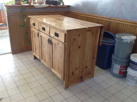 Hand Made Portable Kitchen Island by The Amish Hook Up | CustomMade.com