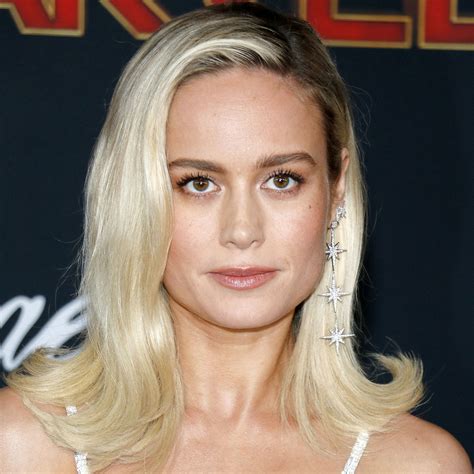 Brie Larson Shows Off Her Sculpted Legs In A Slinky High-Slit Gown