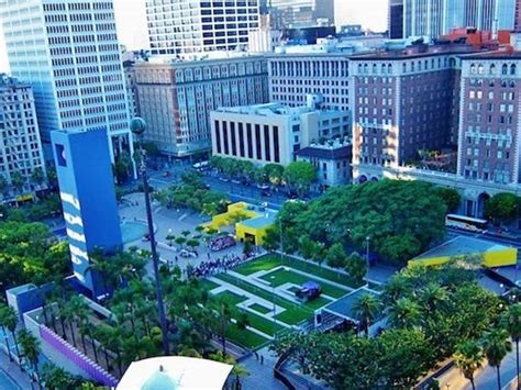 Pershing Square Park | Attractions in Downtown Financial District, Los ...