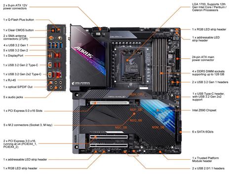 メール便可/取り寄せ GIGABYTE Z690 AORUS MASTER Rev. 1.0 マザーボード ATX Intel Z690チップセット搭載 MB55 | joycort.sub.jp