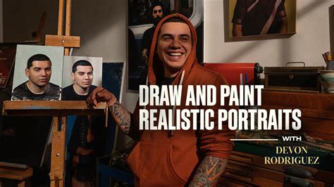 Draw and Paint Realistic Portraits with TikTok Sensation Devon ...