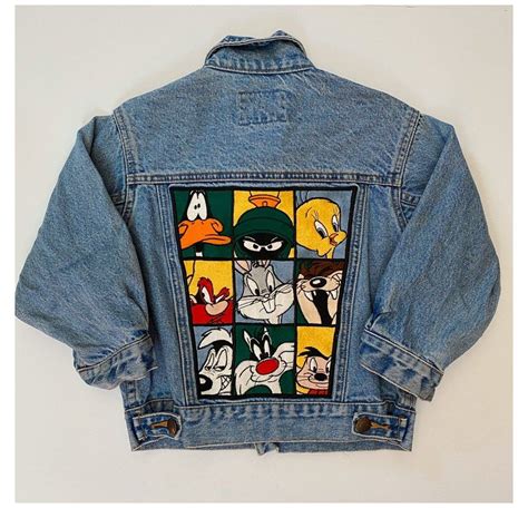 90s Acme Looney Tunes Kids Denim Jacket on Mercari #vintage #denim # ...