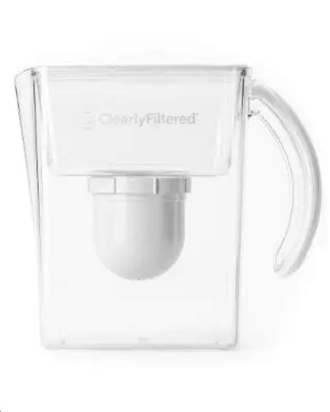 Clearly Filtered Pitcher Review {Updated May 2024} - WaterSoftenerSolutions