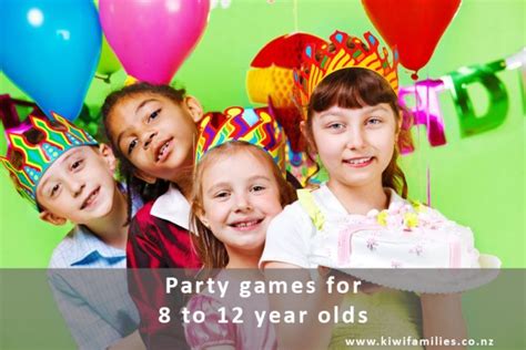 7 Great party games for 8 to 12 year olds - Kiwi Families