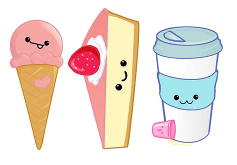 Kawaii Food Bookmarks by otter-faerie on DeviantArt