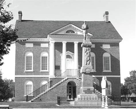 Lancaster County Court House 2020 B W Photograph by Joseph C Hinson ...