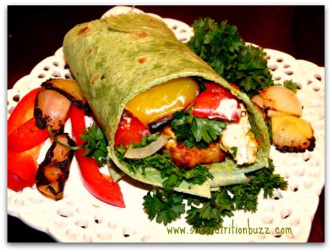 Chicken Kebab Wrap With Grilled Veggies & Tahini Sauce #SundaySupper ...