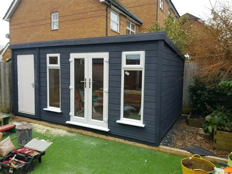 16x8ft penthouse summerhouse / shed pvc doors windows - Summer Houses ...