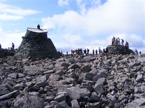 Summit Cairn on Ben Nevis