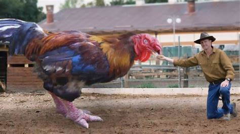 CHUOI.Explore the world of large poultry: Discover the largest chicken species, nearly 2m1 ...