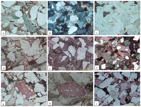 Diagenesis types of He-8 member in the study area. (a) Phyllite ...