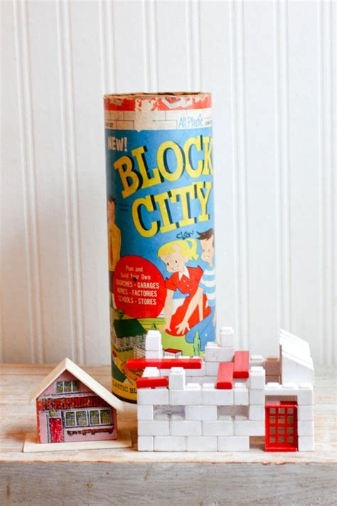 1950s Block City Building Blocks The Miamian Vintage