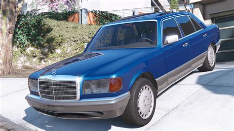 1990 Mercedes-Benz 560sel w126 [Add-On / Replace | Animated] - GTA5-Mods.com