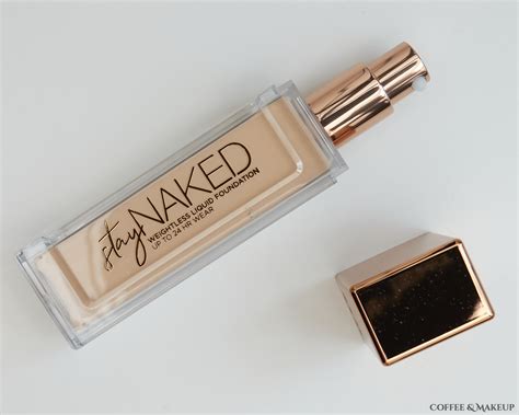 Urban Decay Stay Naked Foundation Review - Coffee & Makeup