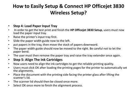 PPT - How to Easily Setup & Connect HP Officejet 3830 PowerPoint Presentation - ID:12170180