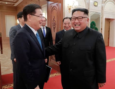 Kim Jong Un Reaffirms Commitment To Denuclearization As Koreas Set ...