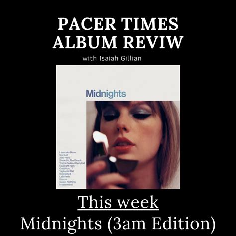 Album Review: Midnights (3am Edition) — Pacer Times