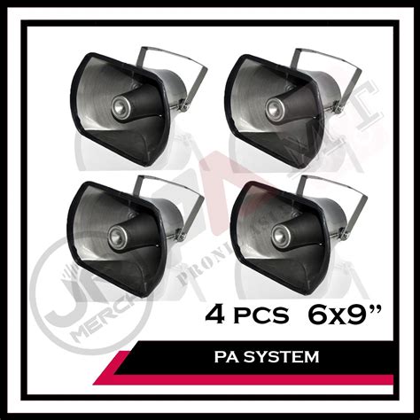 4pcs (H-6X9) PA HORN TROMPA 6 x 9" | Shopee Philippines