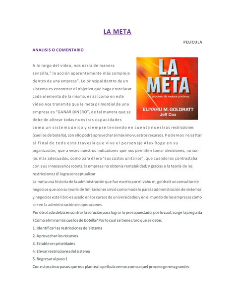 12 la meta | PDF