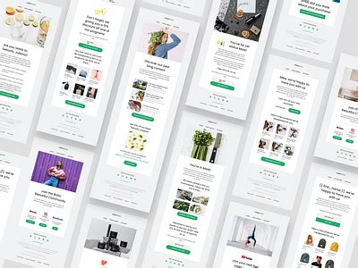 Klaviyo Email Templates by Pamela Duursema on Dribbble