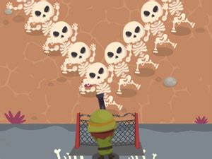 Skeleton Defense game play free online