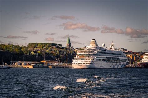 Stockholm - September 23, 2018: Cruise Ships in the Swedish Archipelago in Stockholm, Sweden ...