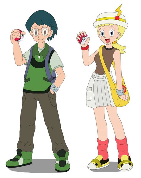 Max and Bonnie as 10-year-old Pokmon Trainers by MCsaurus on DeviantArt