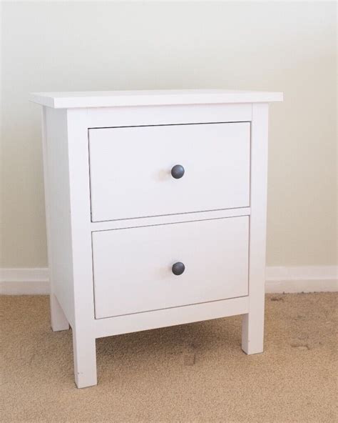 2x Ikea Hemnes White Bedside tables | in Kingston, London | Gumtree