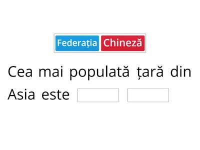 Harta politica a asiei - Resurse didactice