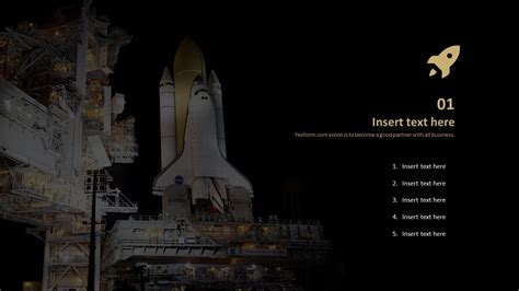 Google Slides Templates Free Download - Spaceship