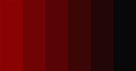 Blood Red-Black Gradient Color Scheme » Black » SchemeColor.com