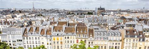 Cityscape view of Paris stock photo. Image of panorama - 98866138