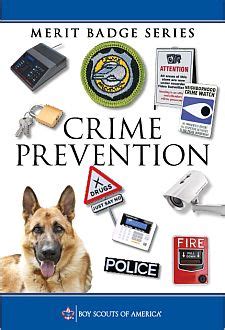 Crime Prevention Merit Badge Worksheet