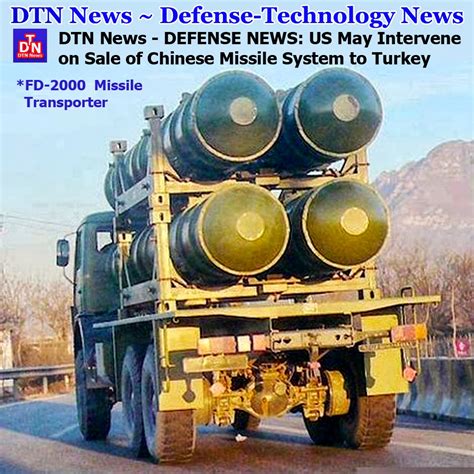 Defense-Technology News: DTN News - DEFENSE NEWS: US May Intervene on Sale of Chinese Missile ...