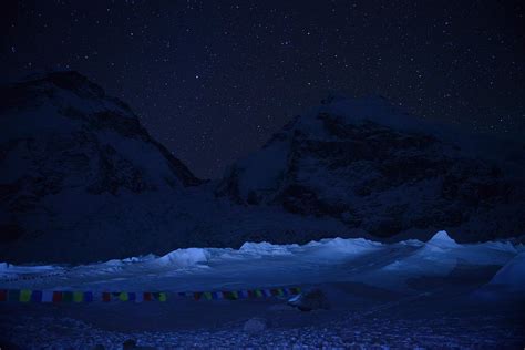 Starry night at Everest base camp Photograph by Ramesh Simkhada | Fine Art America