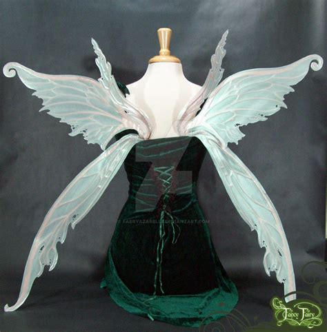 Light green fairy wings back by FaeryAzarelle on DeviantArt