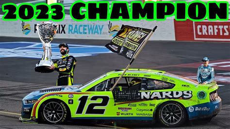 Ryan Blaney wins the 2023 NASCAR Cup Series Championship! (and a ...