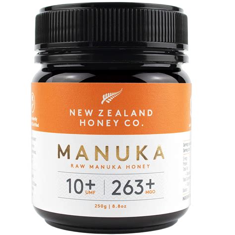 New Zealand Honey Co. Raw Manuka Honey UMF 10+ | MGO 263+, UMF Certified / 8.8oz- Buy Online in ...