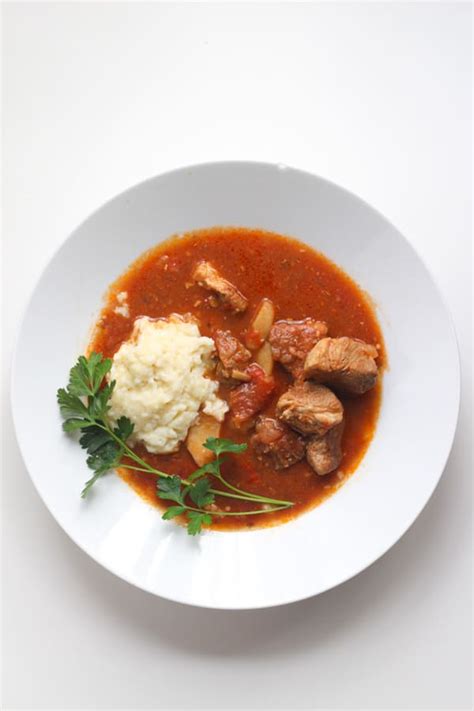 Traditional Hungarian Goulash With Dumplings – fusion craftiness