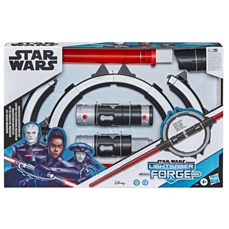 Star Wars Lightsaber Forge Inquisitor Masterworks Set Double-Bladed ...