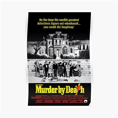 "Murder by Death (1976)" Poster by postersrestored | Redbubble