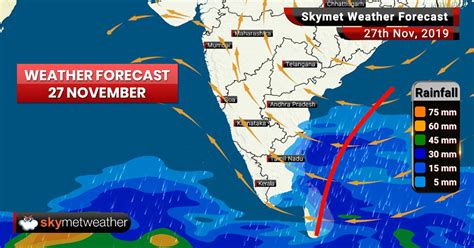 Weather Forecast Nov 27: Moderate rain in Chennai, snow in Badrinath ...